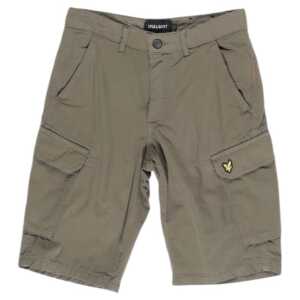Lyle & Scott Green Cotton Short