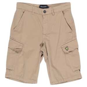 Lyle & Scott Beige Cotton Short