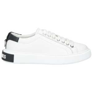 Les Hommes White Calfskin Men Sneaker