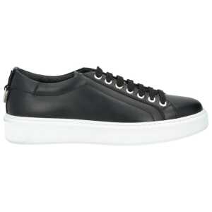 Les Hommes Black Calfskin Men Sneaker
