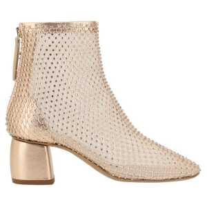 Forte_Forte Strass Mesh Ankle Boots