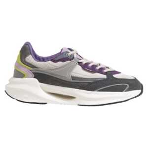 D.A.T.E Gray Fabric Sneaker