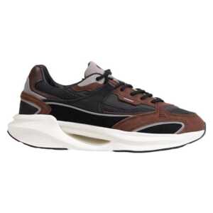 D.A.T.E Gray Fabric Sneaker