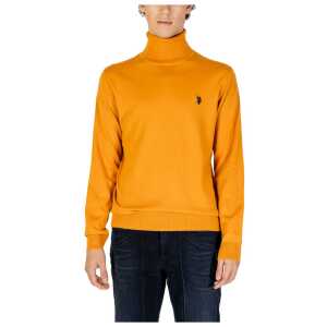 U.S. POLO ASSN. Orange Cotton Sweater