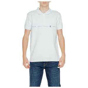 Calvin Klein Jeans Green Cotton Polo Shirt