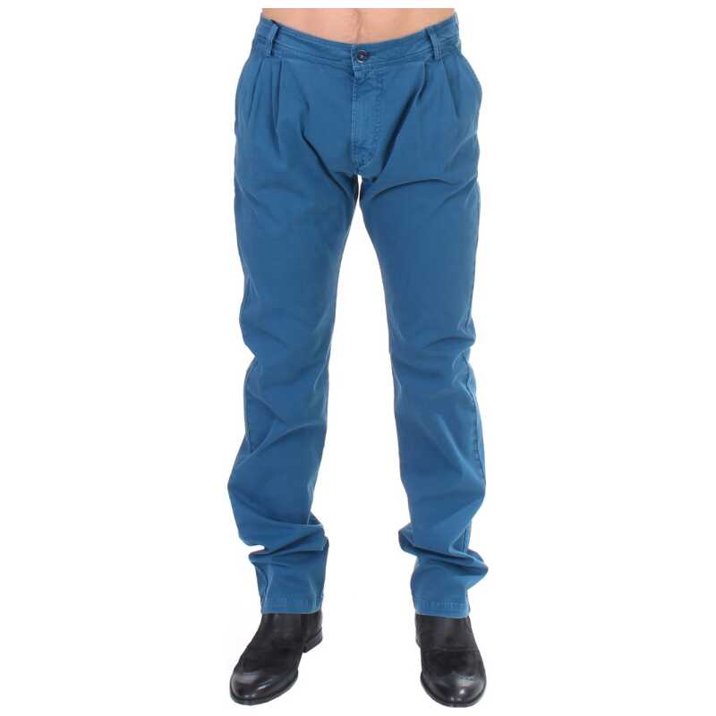 GF Ferre Elegant Straight Fit Cotton Chinos, theFeinheit