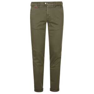 Tramarossa Green Cotton Jeans & Pant