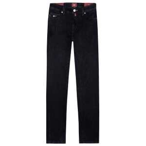 Tramarossa Black Cotton Jeans & Pant