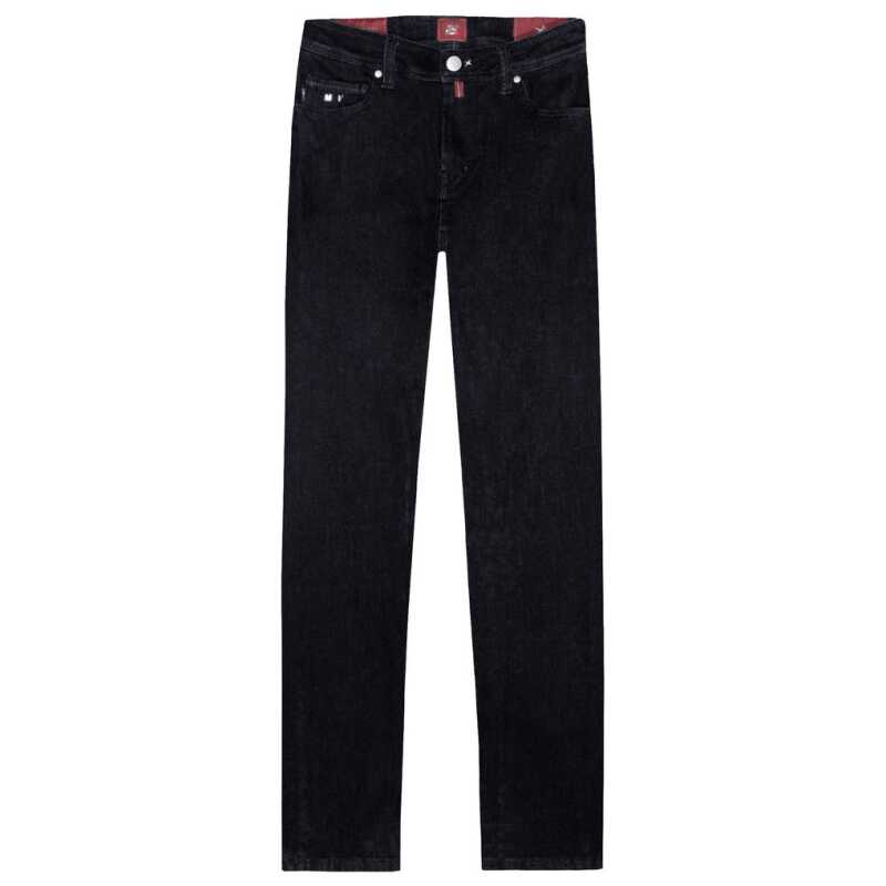 Tramarossa Black Cotton Jeans &amp; Pant, theFeinheit