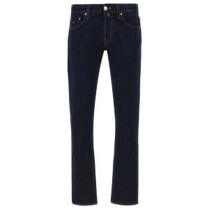 Tramarossa Blue Cotton Jeans & Pant