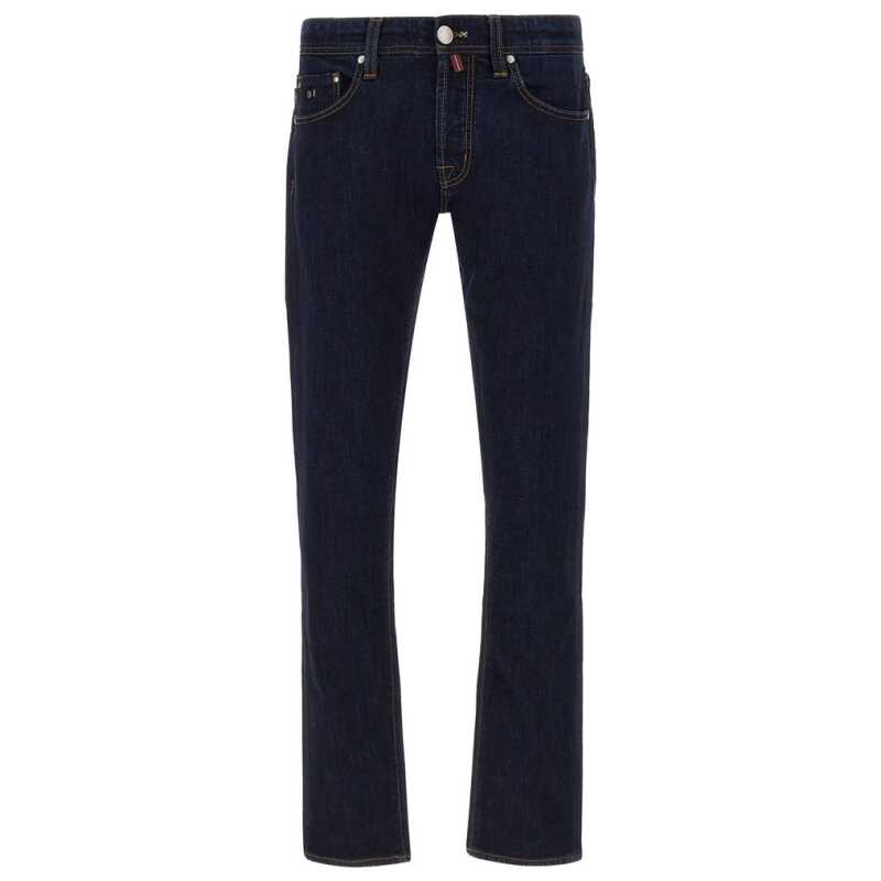 Tramarossa Blue Cotton Jeans &amp; Pant, theFeinheit