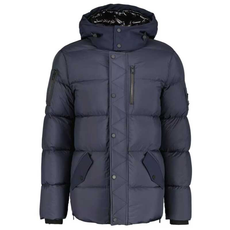 Moose Knuckles Blue Nylon Jacket, theFeinheit