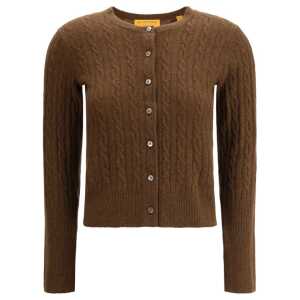 Guest in Residence Cashmere cable-knit Cardigan