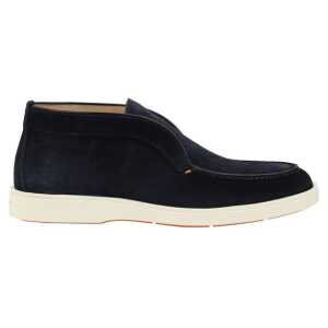 Santoni Suede Loafers