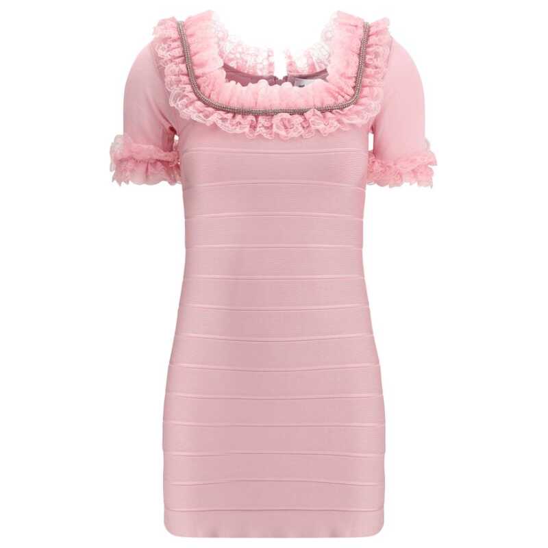 Self-Portrait Ruffle Knit Mini Dres, theFeinheit
