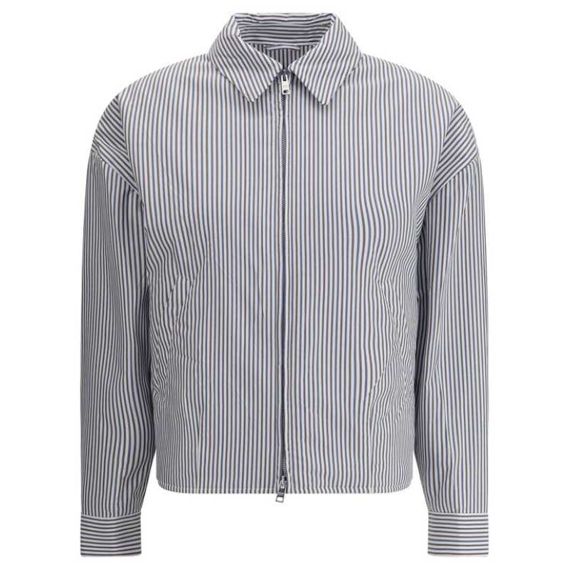 Prada Striped Zip Jacket, theFeinheit