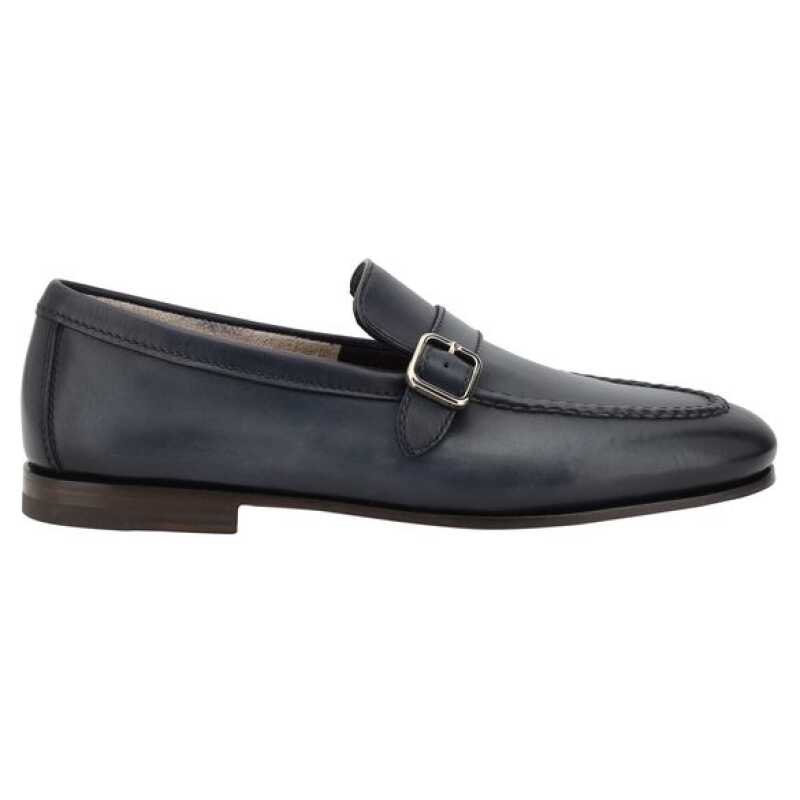 Santoni Loafers with a single buckle, theFeinheit