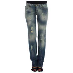 Cavalli Sleek Flair Leg Low Waist Denim