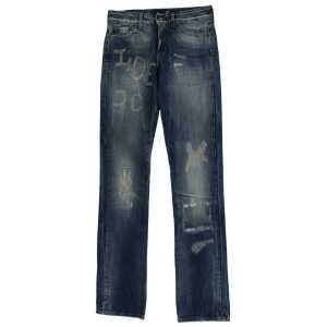 Cavalli Elegant Flare Fit Blue Denim Jeans