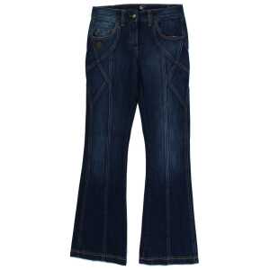 Cavalli Elegant Flare Leg Low Waist Denim