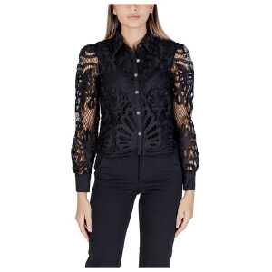Morgan De Toi Black Polyester Shirt