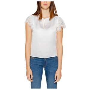 Guess White Polyester Shirt