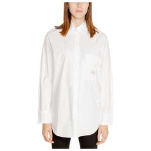 Calvin Klein Jeans White Recycled Cotton Shirt