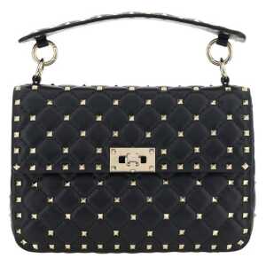 Valentino Garavani Rockstud Spike Leather Shoulder Bag