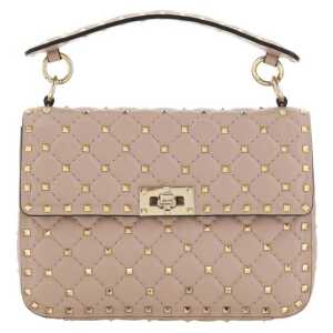 Valentino Garavani Rockstud Spike Leather Shoulder Bag