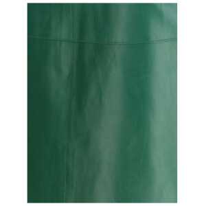 P.A.R.O.S.H. Leather midi Skirt