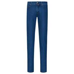 Jacob Cohen Blue Cotton Men Jeans