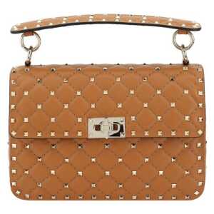 Valentino Garavani Rockstud Spike Leather Shoulder Bag