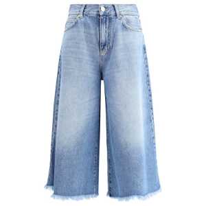 PINKO Knee-length denim shorts