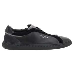 Givenchy Black Leather G Set Sneakers