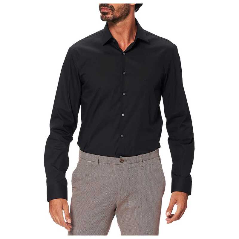 Calvin Klein Black Cotton Shirt, theFeinheit