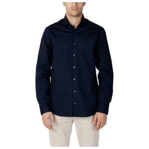 Calvin Klein Blue Cotton Shirt