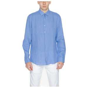 Calvin Klein Blue Linen Shirt