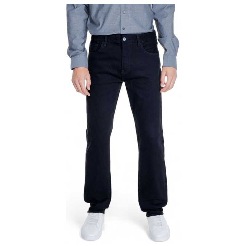 Armani Exchange Black Cotton Jeans &amp; Pant, theFeinheit