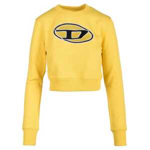Diesel Yellow Cotton Sweater