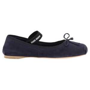 Miu Miu Suede Ballerinas