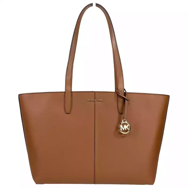 Michael Kors Medium Zip Top Tote Carryall Bag Brown, theFeinheit