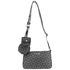 Michael Kors Crossbody Tech Attachment Bag Purse Black