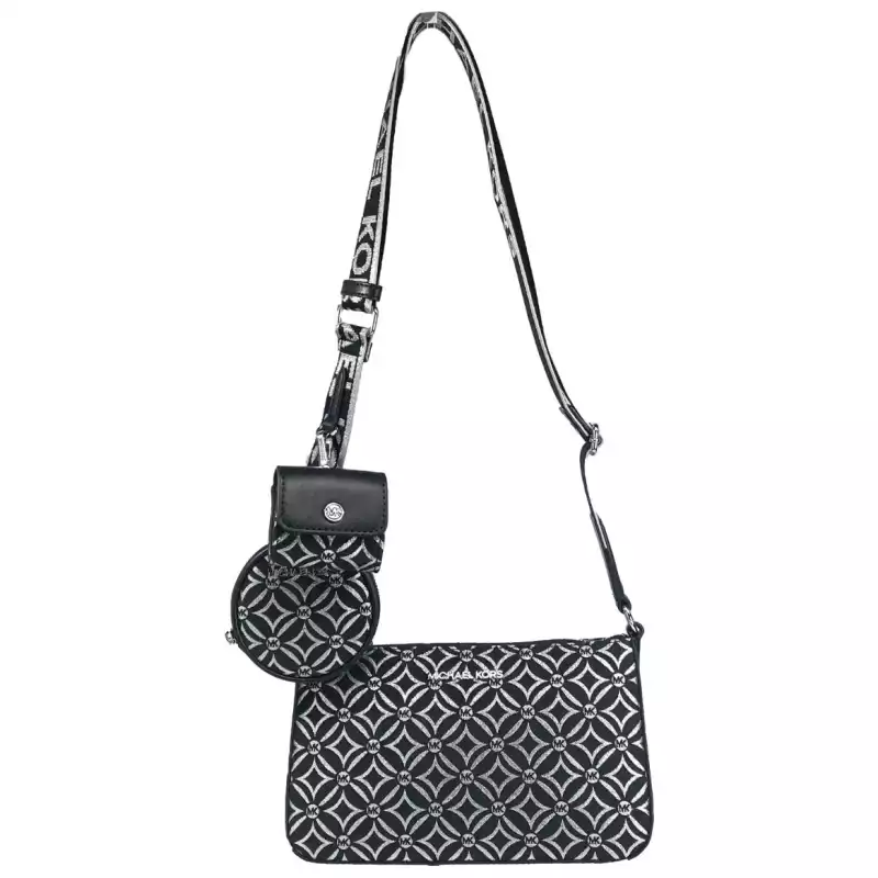Michael Kors Crossbody Tech Attachment Bag Purse Black, theFeinheit