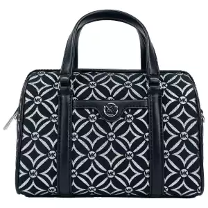 Michael Kors Small Leather Duffle Crossbody Bag Black