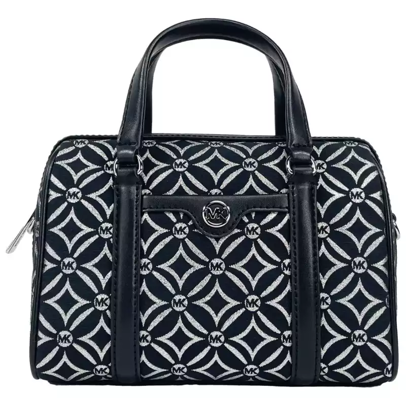 Michael Kors Small Leather Duffle Crossbody Bag Black, theFeinheit