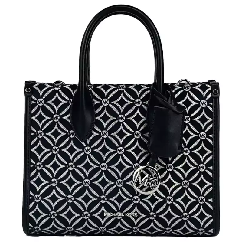 Michael Kors Mirella Small Top Zip Crossbody Tote Bag Black, theFeinheit