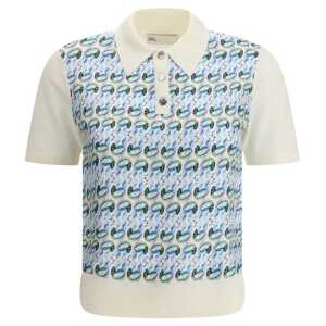 Tory Burch Wool and silk Polo Shirt