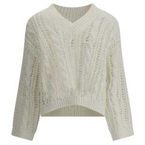 Brunello Cucinelli Lace-knit  Sweater