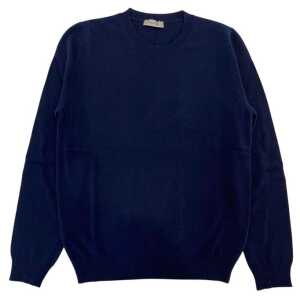 Valentino Blue Virgin Wool Men Sweater