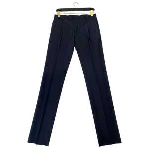 Valentino Blue Virgin Wool Men's Trouser